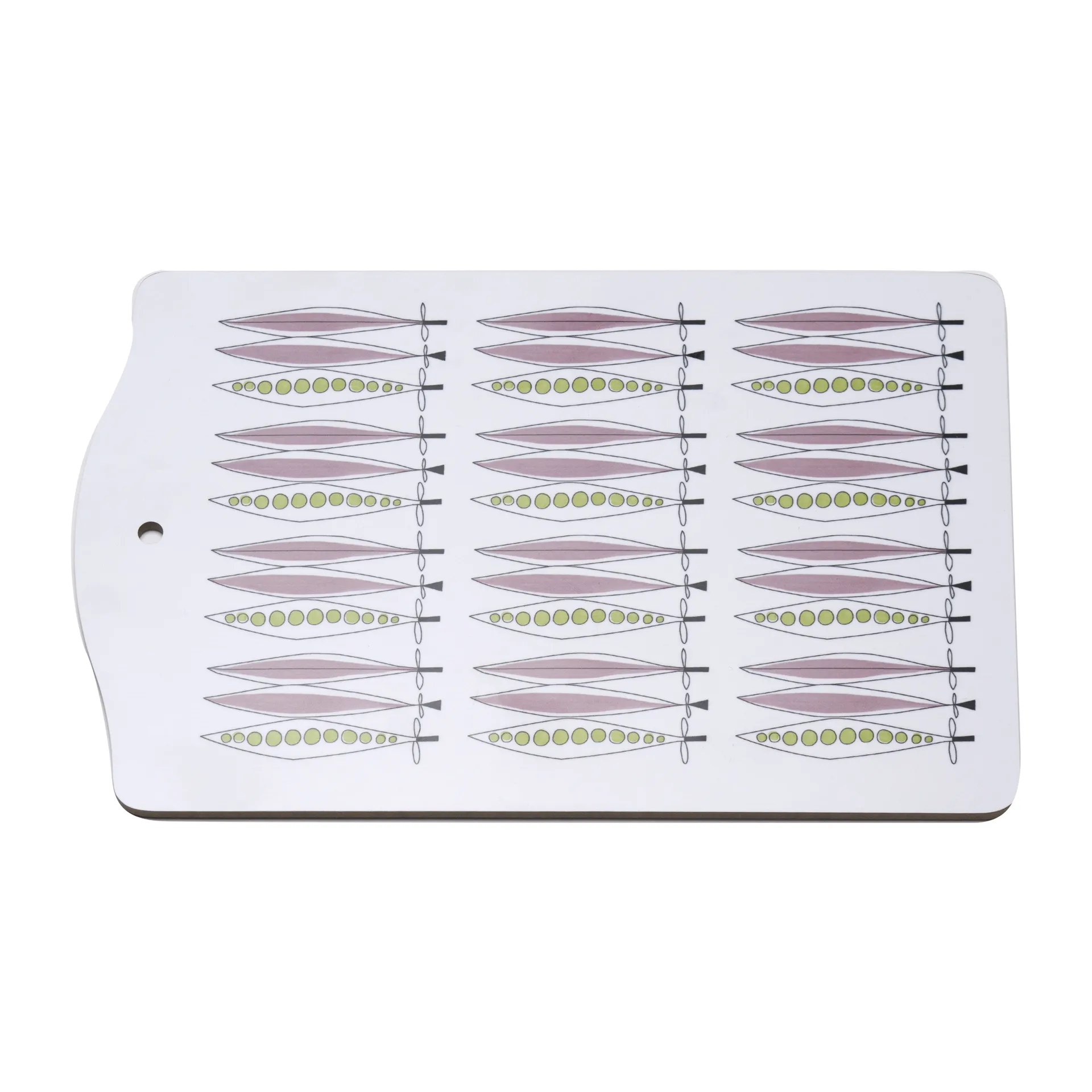 Picknick Servierbrett 20 x 30cm, Blaurosa-multi Almedahls