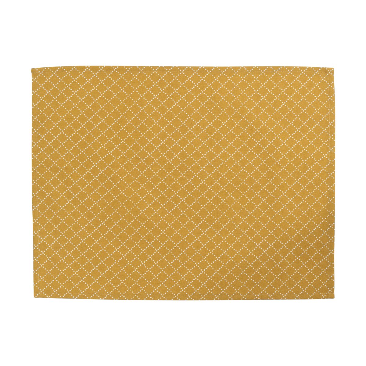 Almedahls Prickruta Tischset 34x45 cm 2er-Pack Ocker
