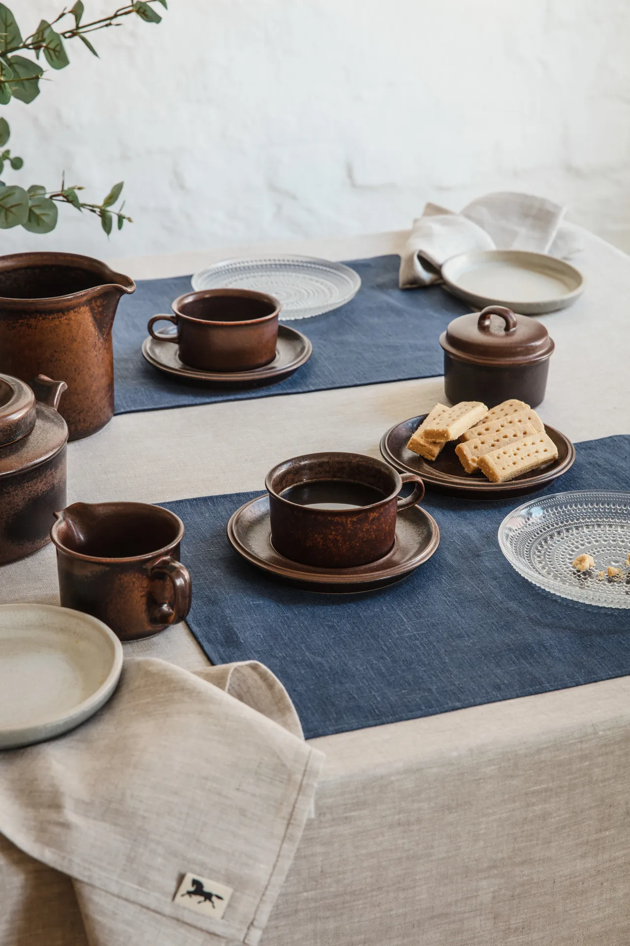 Tischdecke aus Leinen 145 x 300 cm, Natur Almedahls