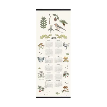 Waldspaziergang Kalender 2026 - 35×90 cm - Almedahls