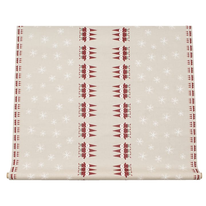 Weihnachtself Tischtuch 147 x 250cm, Beige Almedahls