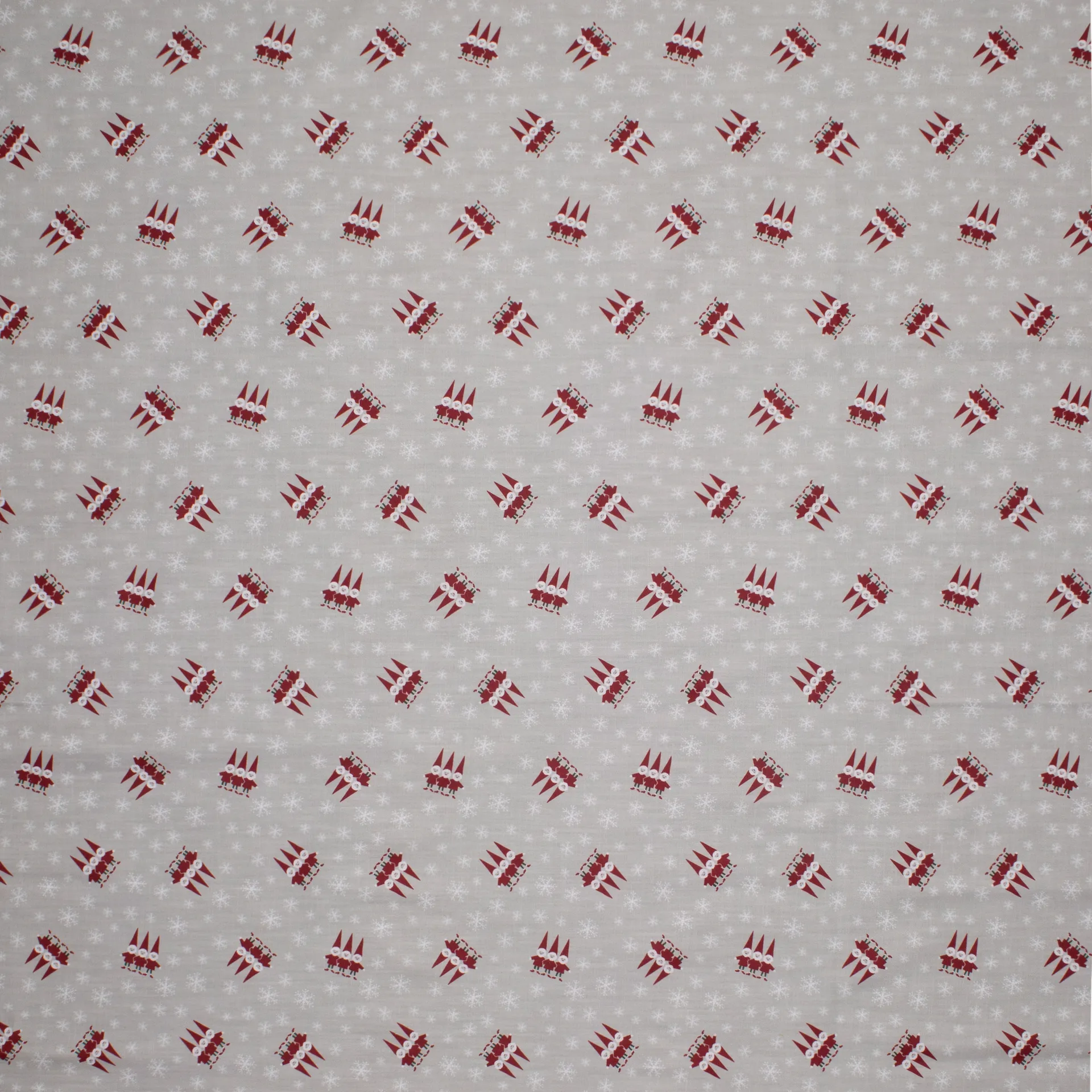 Weihnachtself Wachstuch, Beige Almedahls