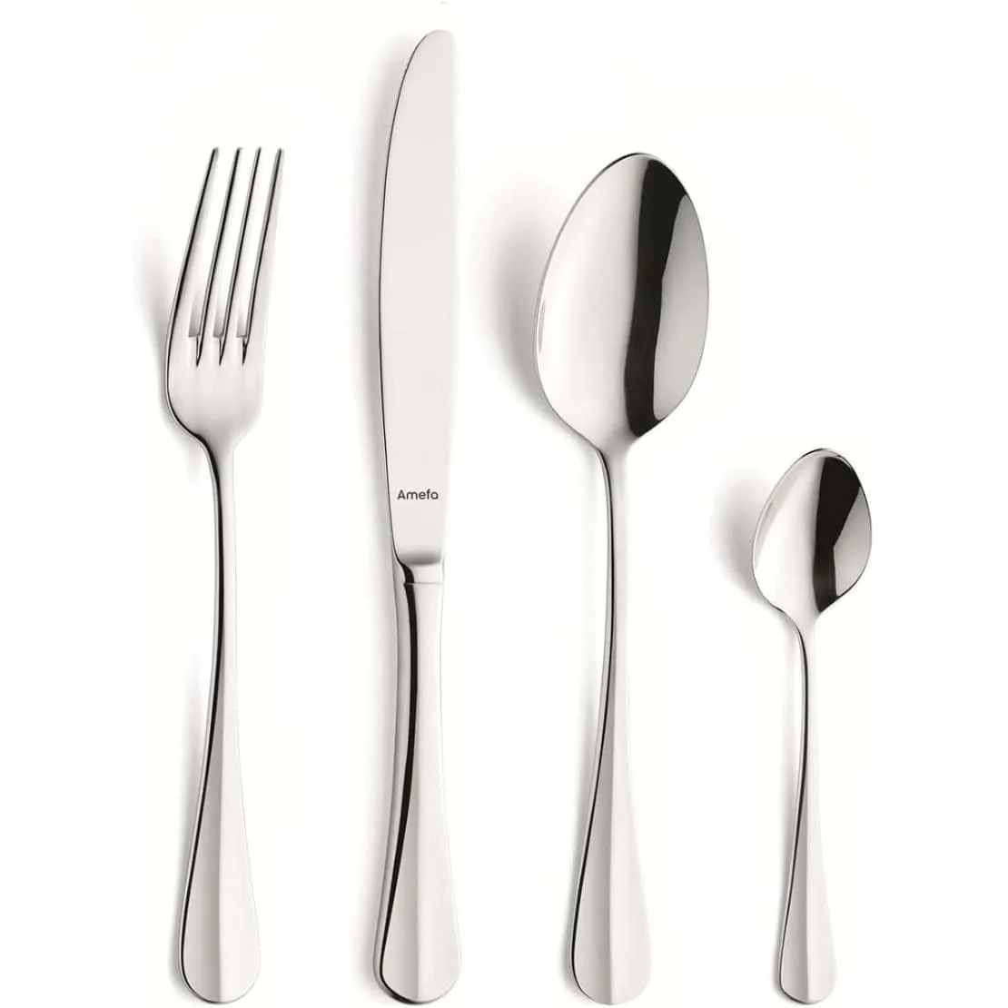 Baguette Besteckset 24 Teile, Edelstahl Amefa