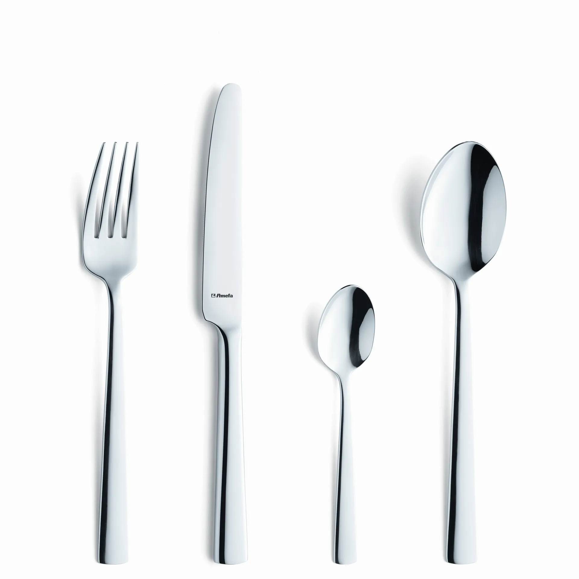 Moderno Besteckset 24 Teile, Edelstahl Amefa
