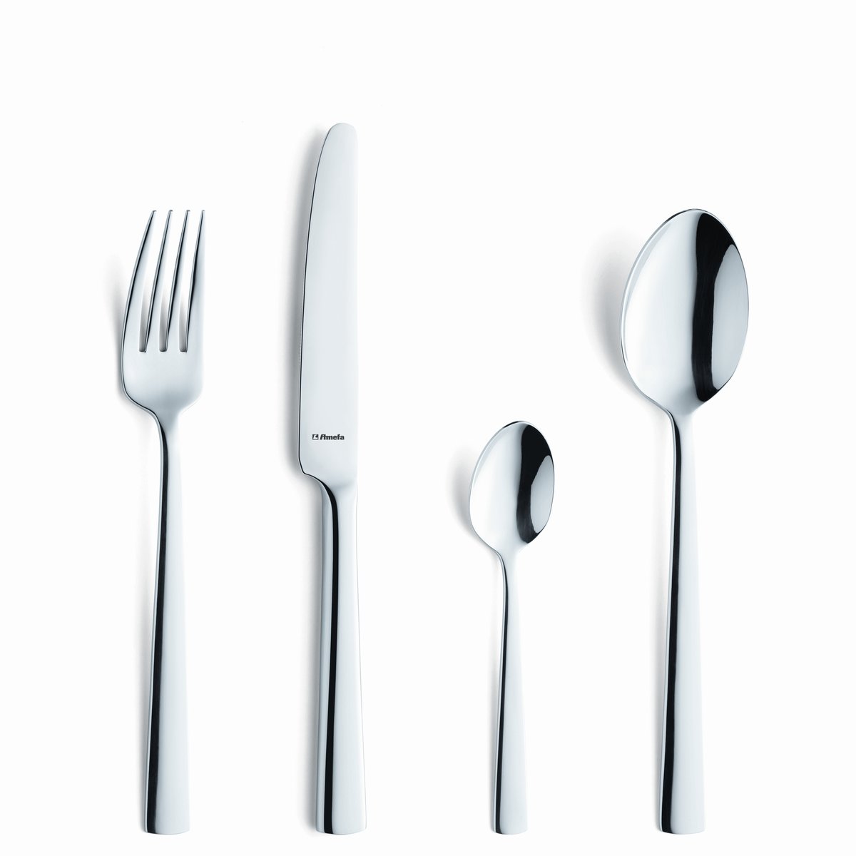 Amefa Moderno Besteckset 24 Teile Edelstahl