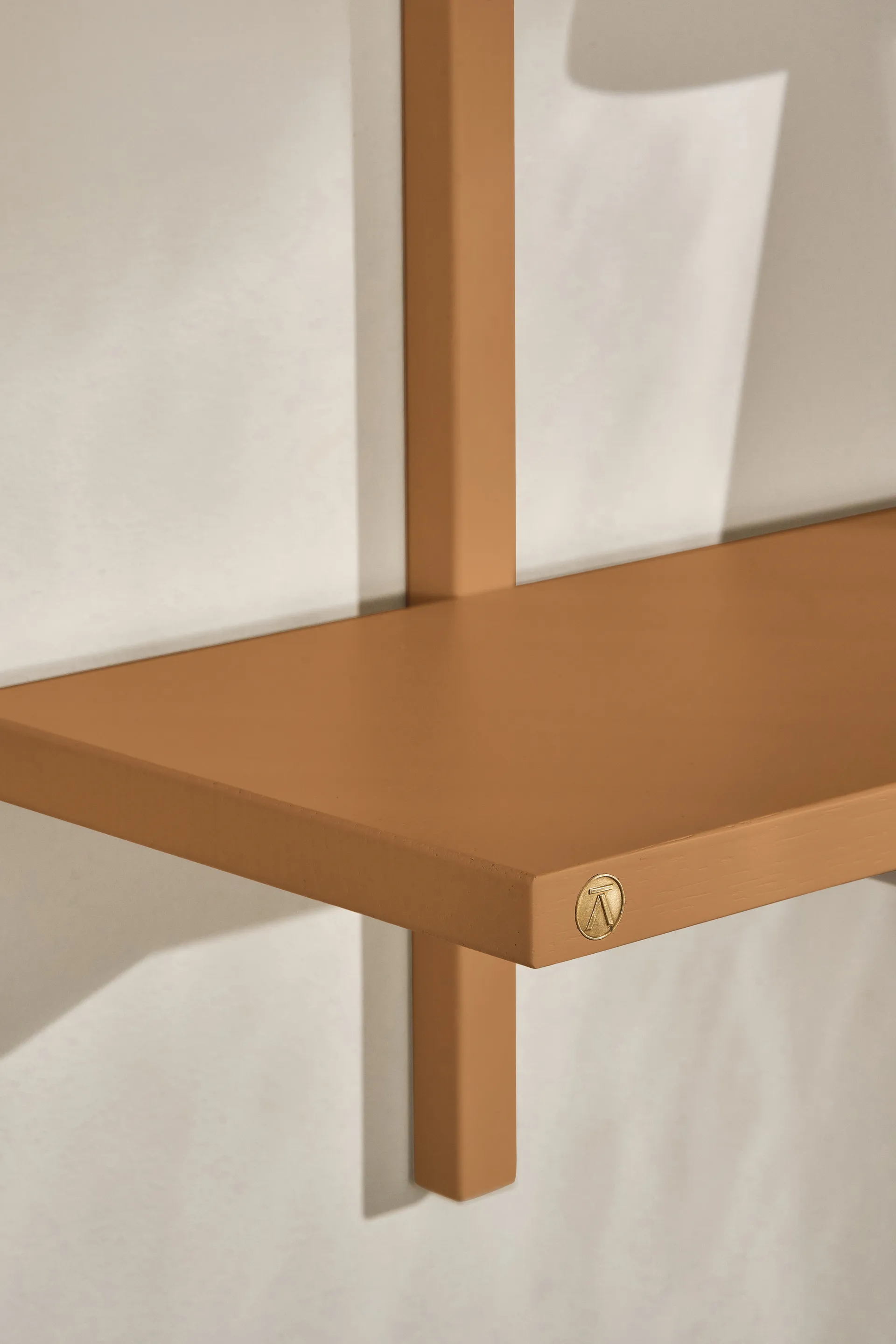 A-Light Shelf Wandregal Special Edition, Brown beige 90x21x35 cm Andersen Furniture