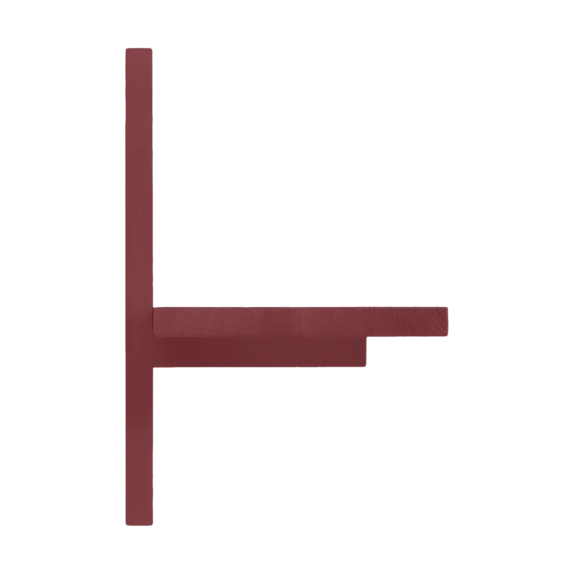 A-Light Shelf Wandregal Special Edition, Wine red 90x21x35 cm Andersen Furniture