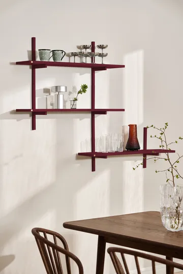 A-Light Shelf Wandregal Special Edition - Wine red 90x21x35 cm - Andersen Furniture