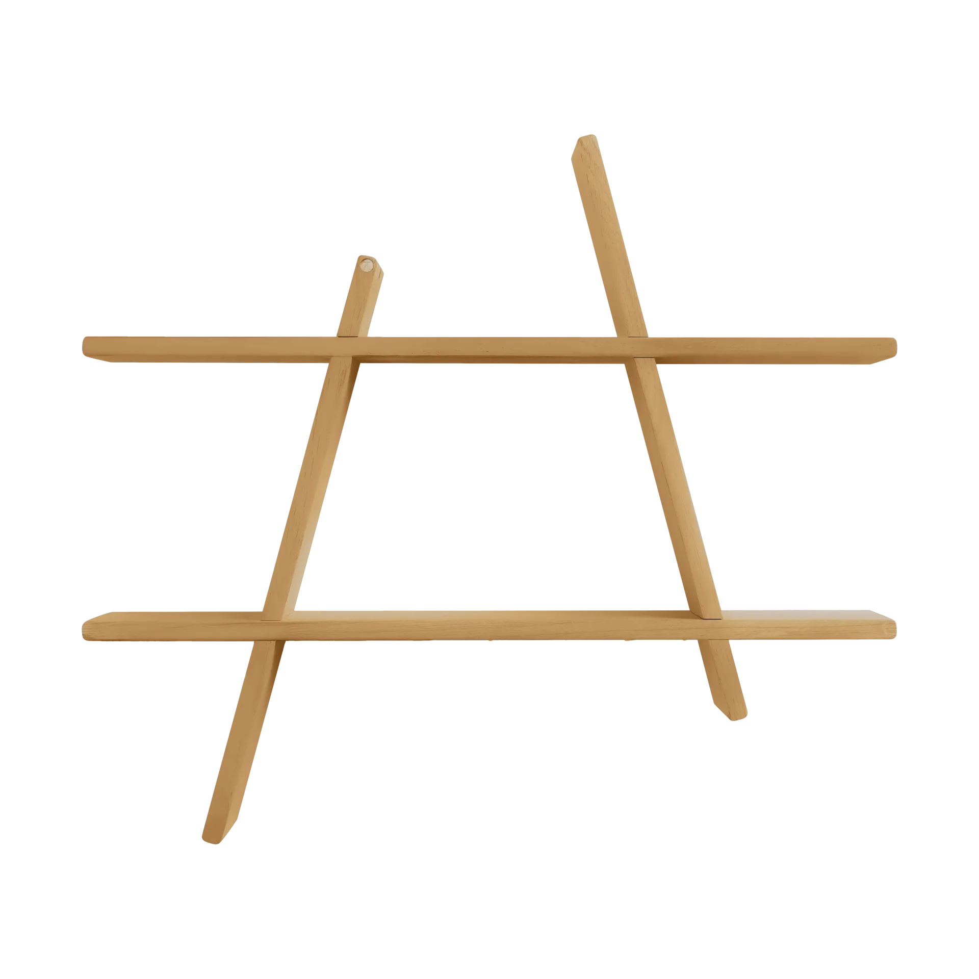 A-Shelf Wandregal Special Edition, Brown beige L 78x12x67 cm Andersen Furniture