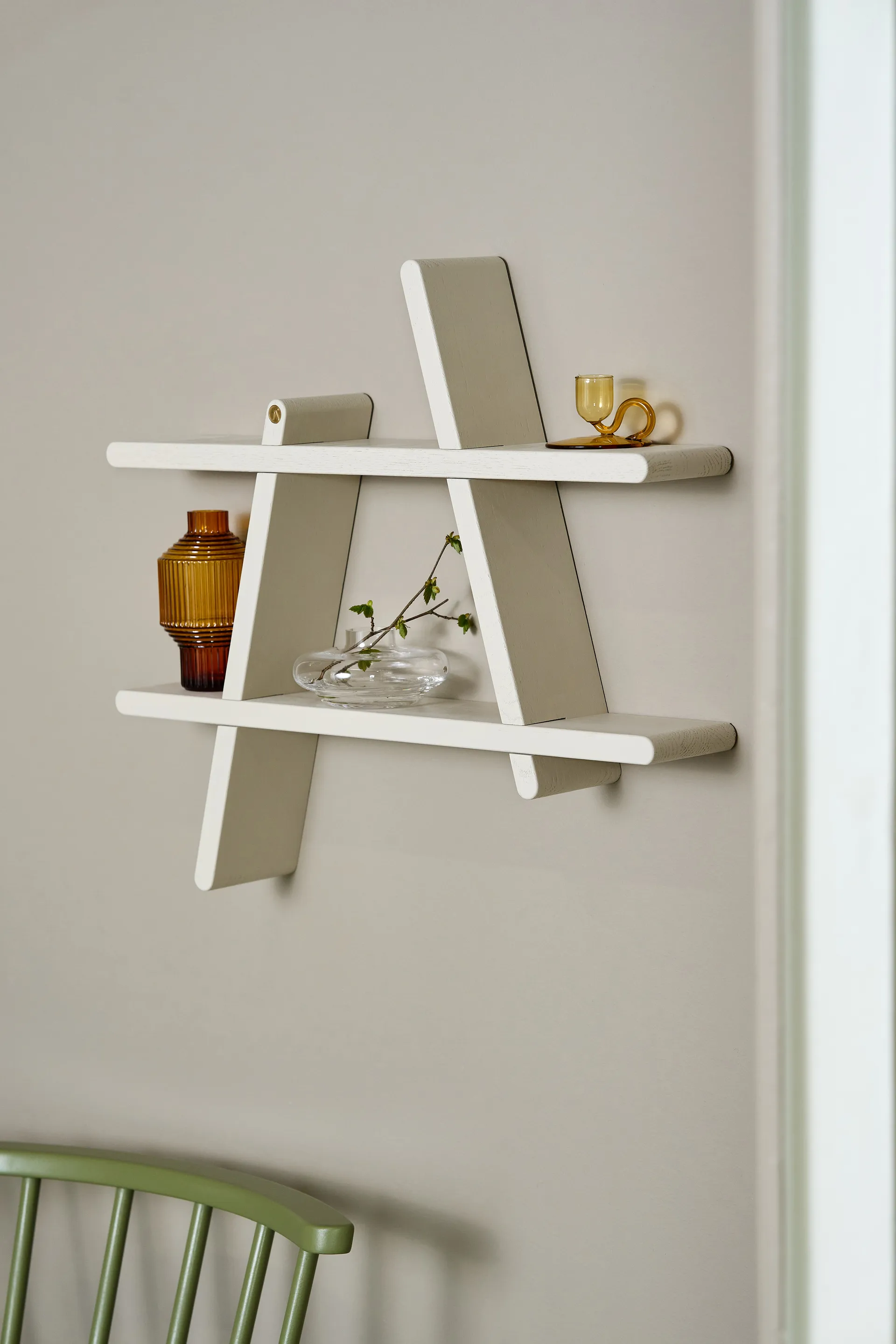 A-Shelf Wandregal Special Edition, Light beige M 52x9x46 cm Andersen Furniture