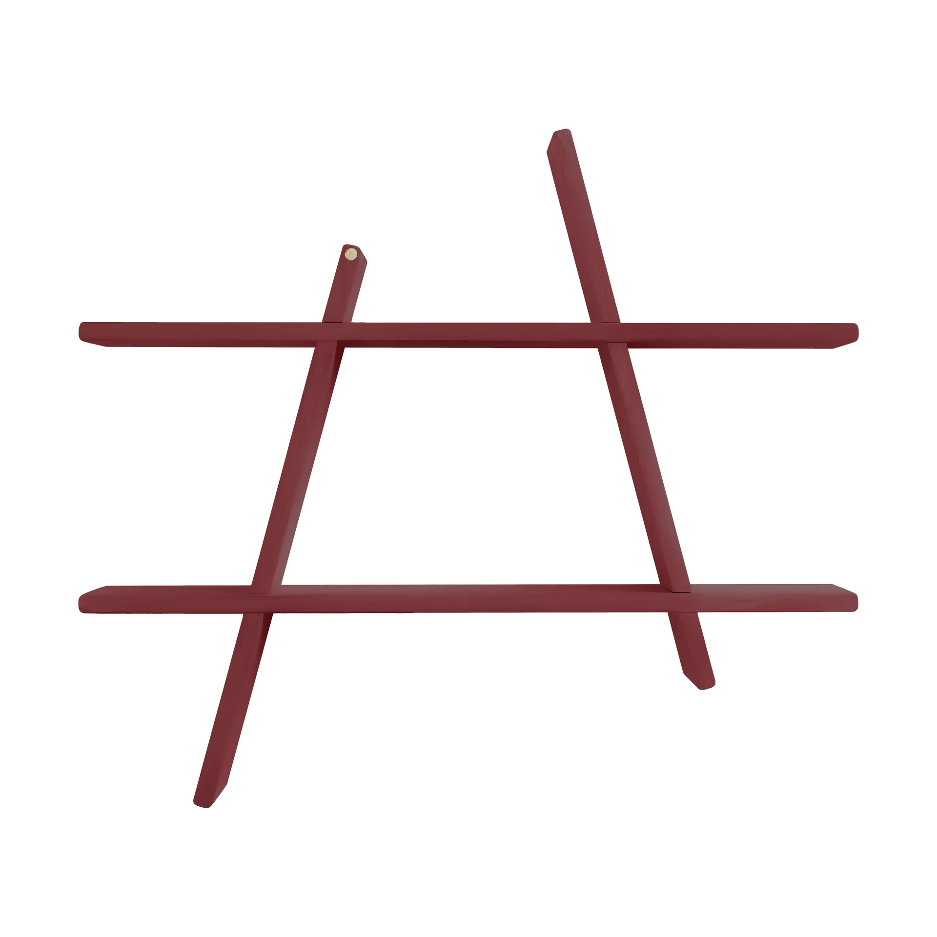 A-Shelf Wandregal Special Edition, Wine red L 78x12x67 cm Andersen Furniture
