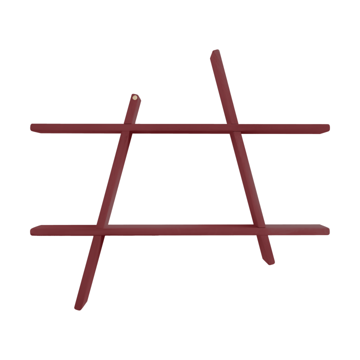 A-Shelf Wandregal Special Edition - Wine red L 78x12x67 cm - Andersen Furniture