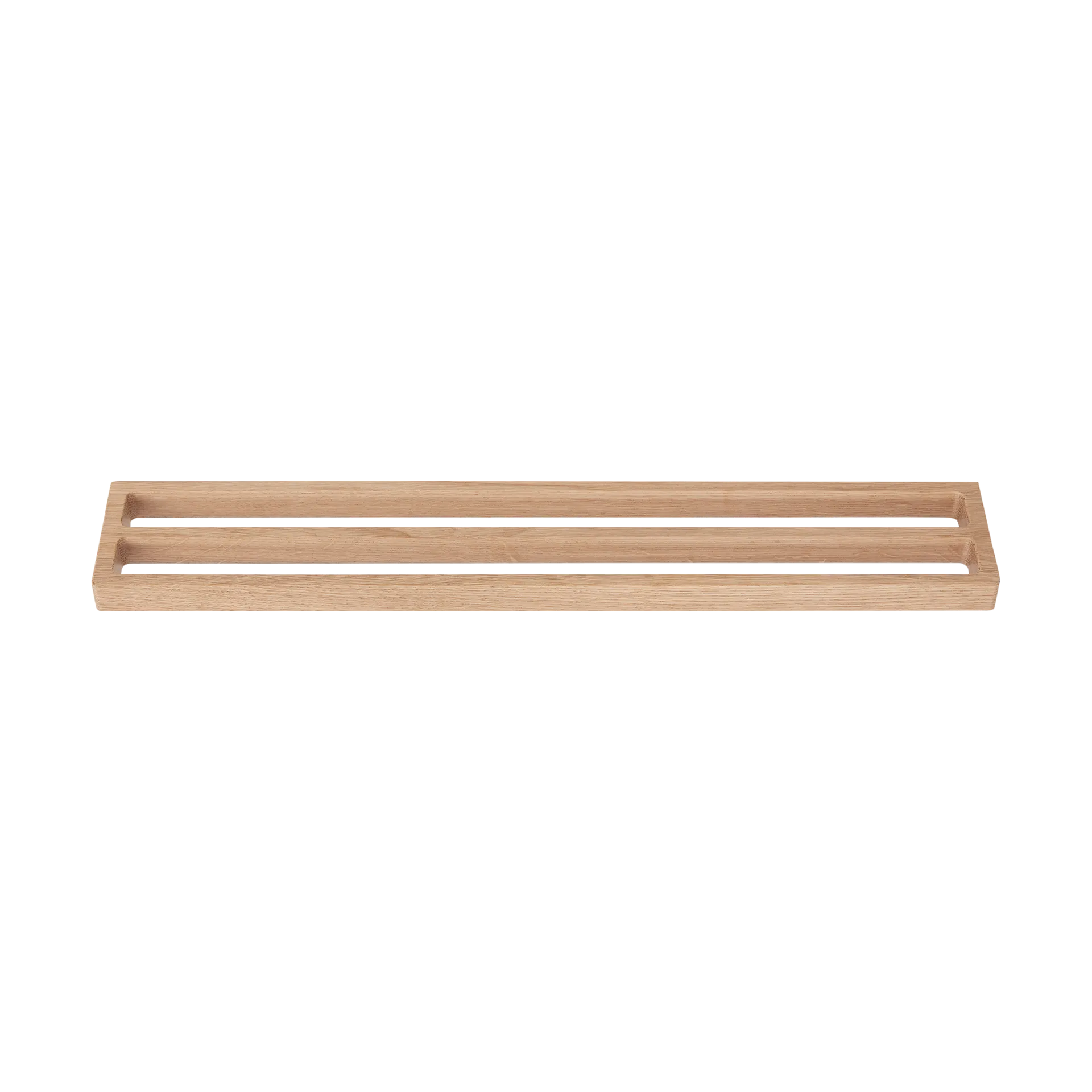 Andersen Handtuchhalter doppelt 73,5 cm, Lacquered oak Andersen Furniture