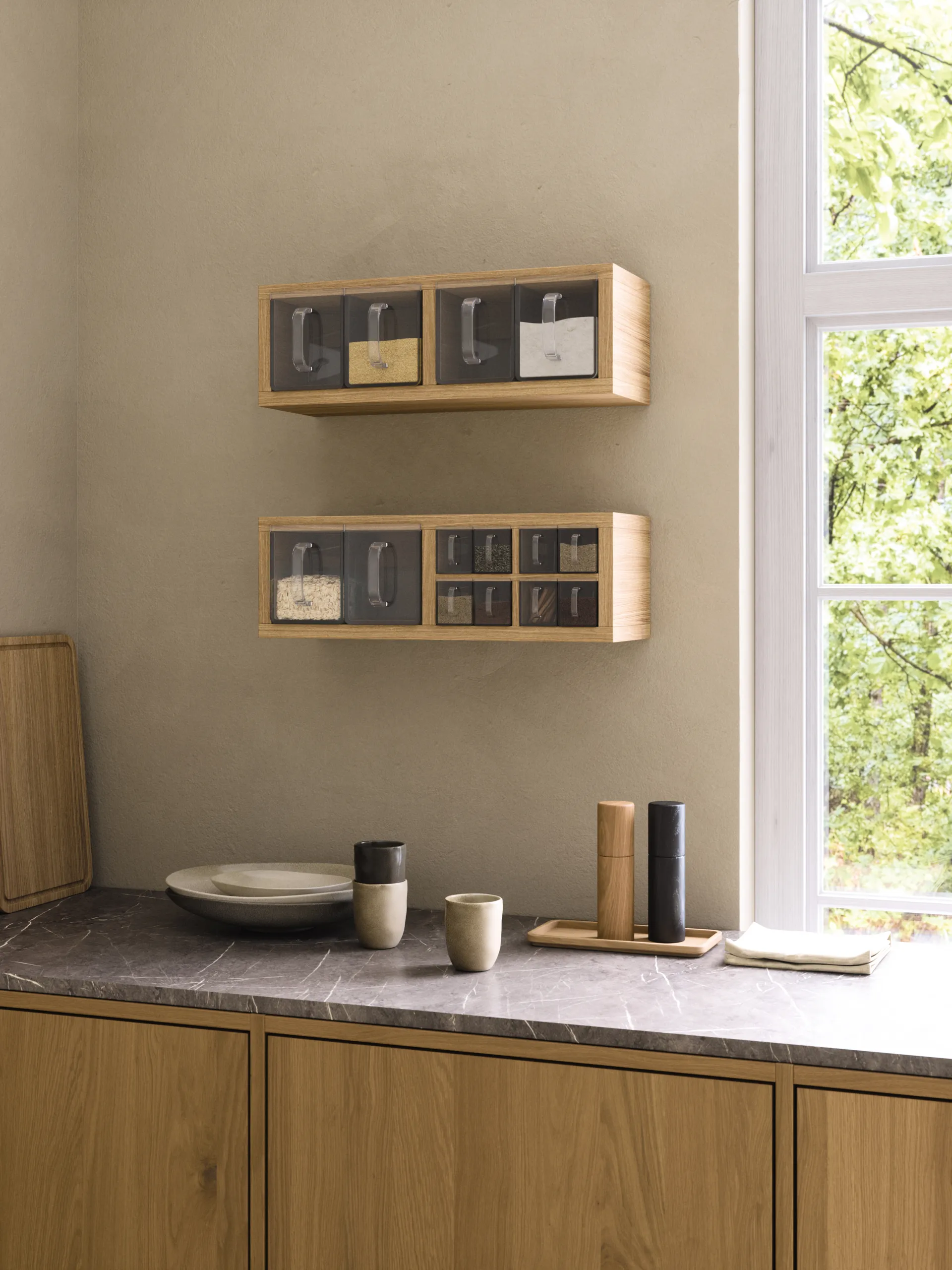 Andersen Salz-/Pfeffermühle 18 cm, Oak Andersen Furniture