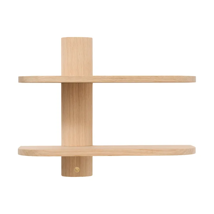Bend Wandregal - Oak, 50x18x40 cm - Andersen Furniture
