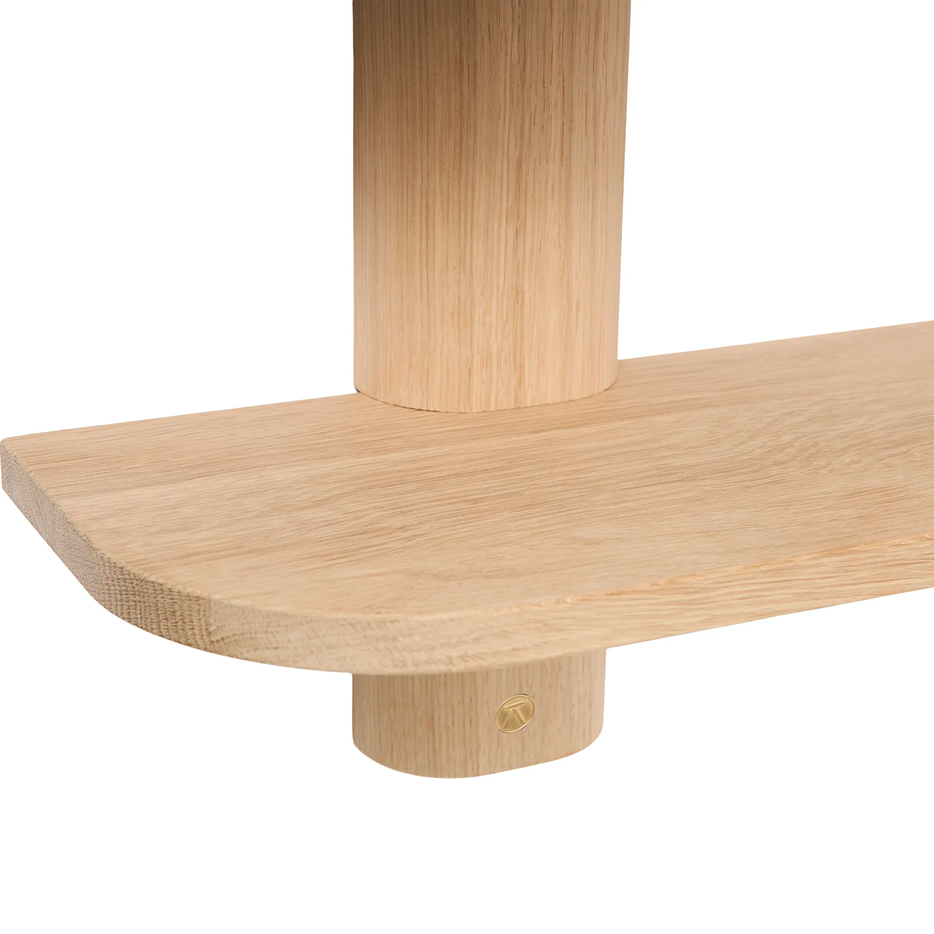 Bend Wandregal, Oak, 50x18x40 cm Andersen Furniture