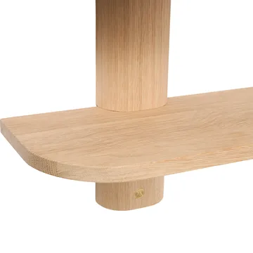 Bend Wandregal - Oak, 50x18x40 cm - Andersen Furniture