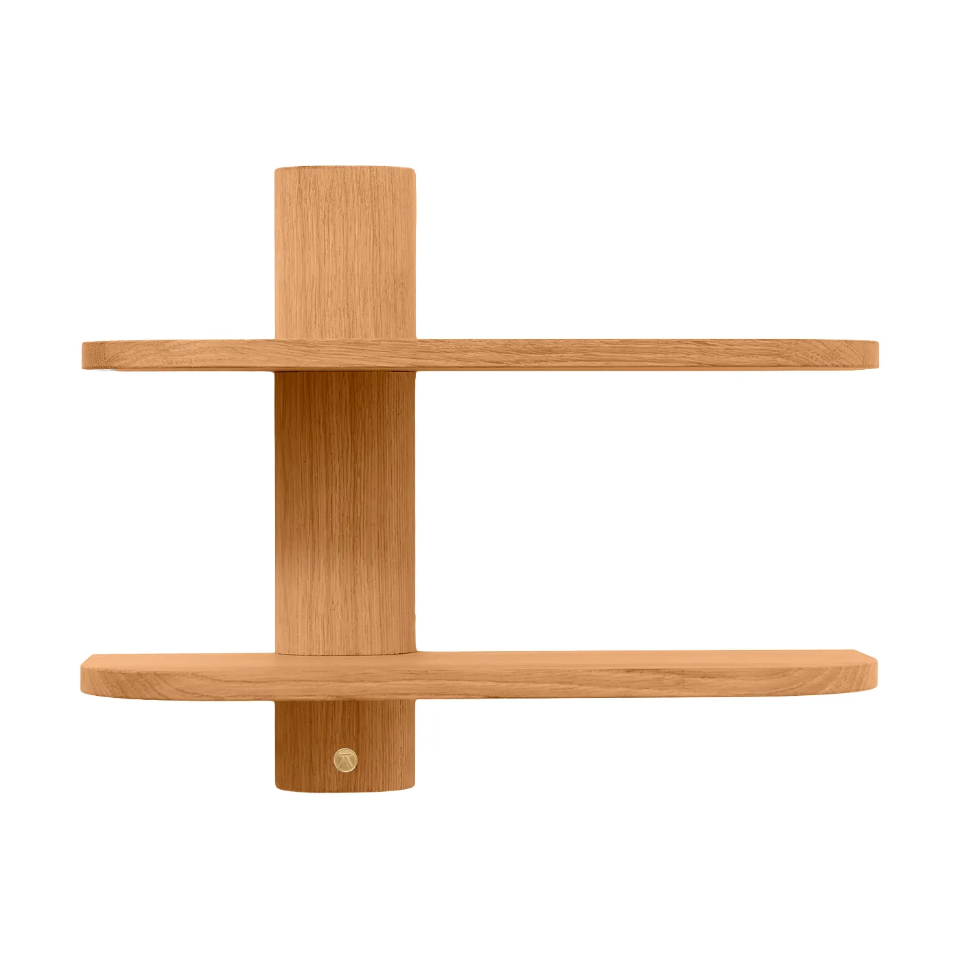 Bend Wandregal, Oiled Nature Oak, 50x18x40 cm Andersen Furniture