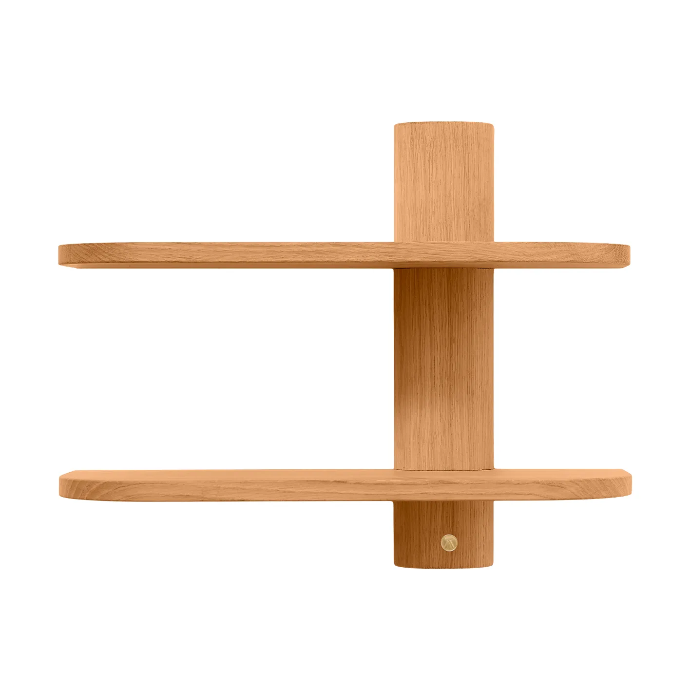 Bend Wandregal, Oiled Nature Oak, 50x18x40 cm Andersen Furniture