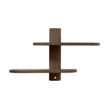 Bend Wandregal - Smoked Oiled Oak, 50x18x40 cm - Andersen Furniture