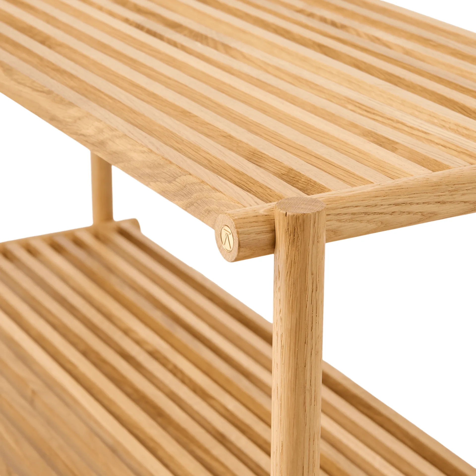 Column Schuhregal, Matt lackierte Eiche Andersen Furniture
