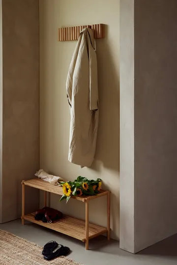 Column Schuhregal - Matt lackierte Eiche - Andersen Furniture