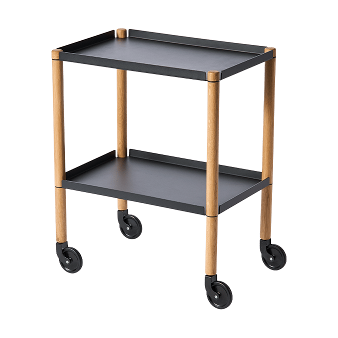 Connect Tisch, Geölte Eiche, schwarzes Metall Andersen Furniture