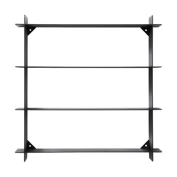Division Wandregal - Black steel, 45x45x10 cm - Andersen Furniture