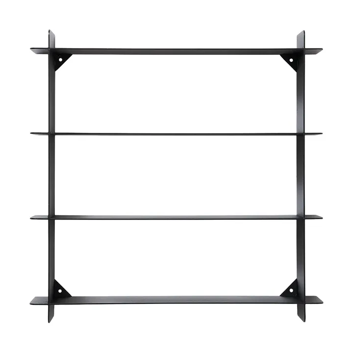 Division Wandregal - Black steel, 45x45x10 cm - Andersen Furniture