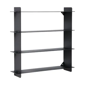 Division Wandregal - Black steel, 45x45x10 cm - Andersen Furniture