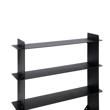 Division Wandregal - Black steel, 45x45x10 cm - Andersen Furniture