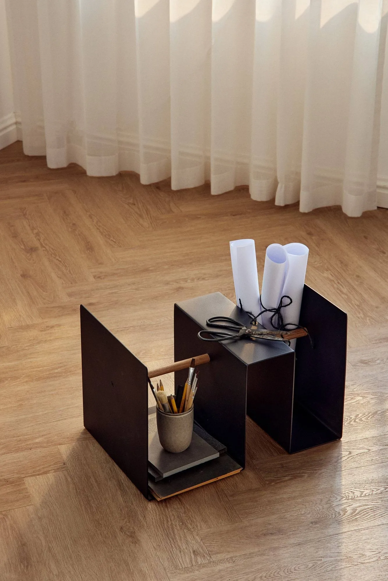 Edge Beistelltisch, Black (schwarz) Andersen Furniture