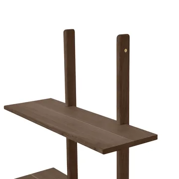 Essence Wandregal - Smoked Oiled Oak, 70x25x140 cm - Andersen Furniture