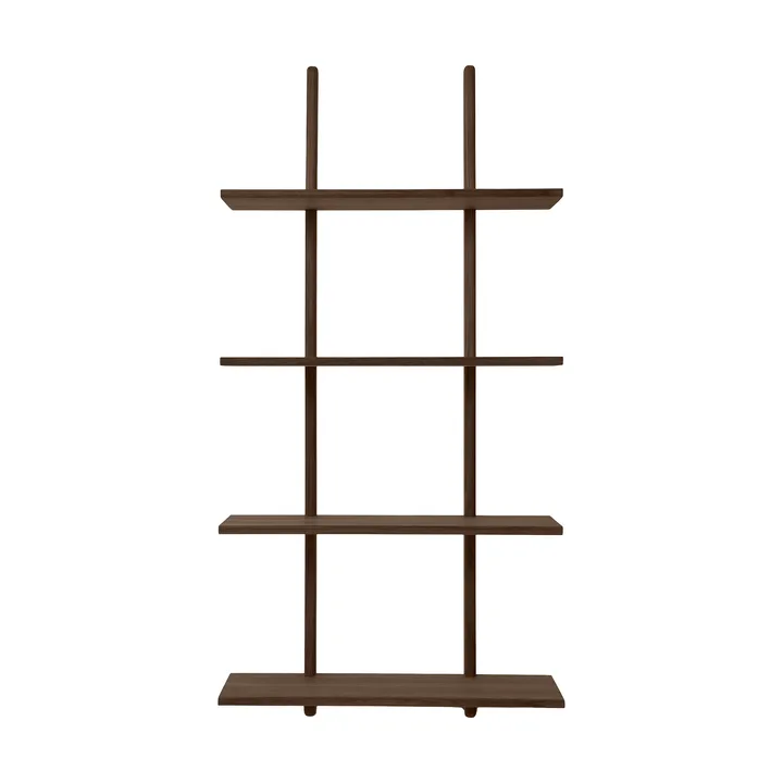 Essence Wandregal - Smoked Oiled Oak, 70x25x140 cm - Andersen Furniture