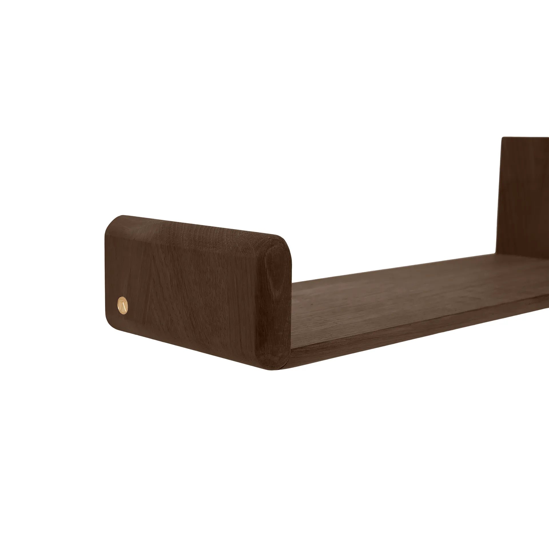 Level Wandregal, Smoked Oiled Oak, 55x18x9 cm Andersen Furniture