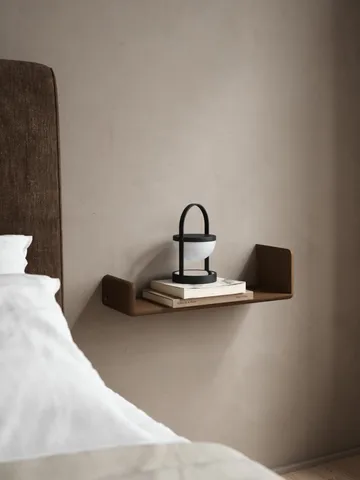 Level Wandregal - Smoked Oiled Oak, 55x18x9 cm - Andersen Furniture