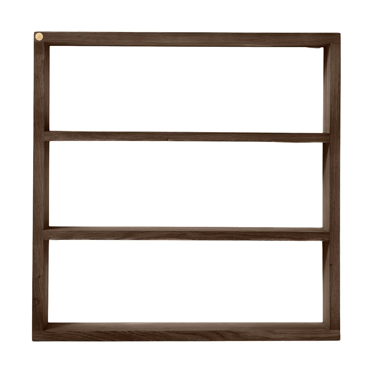 Sector Wandregal, Smoked Oiled Oak, 50x50x10 cm Andersen Furniture