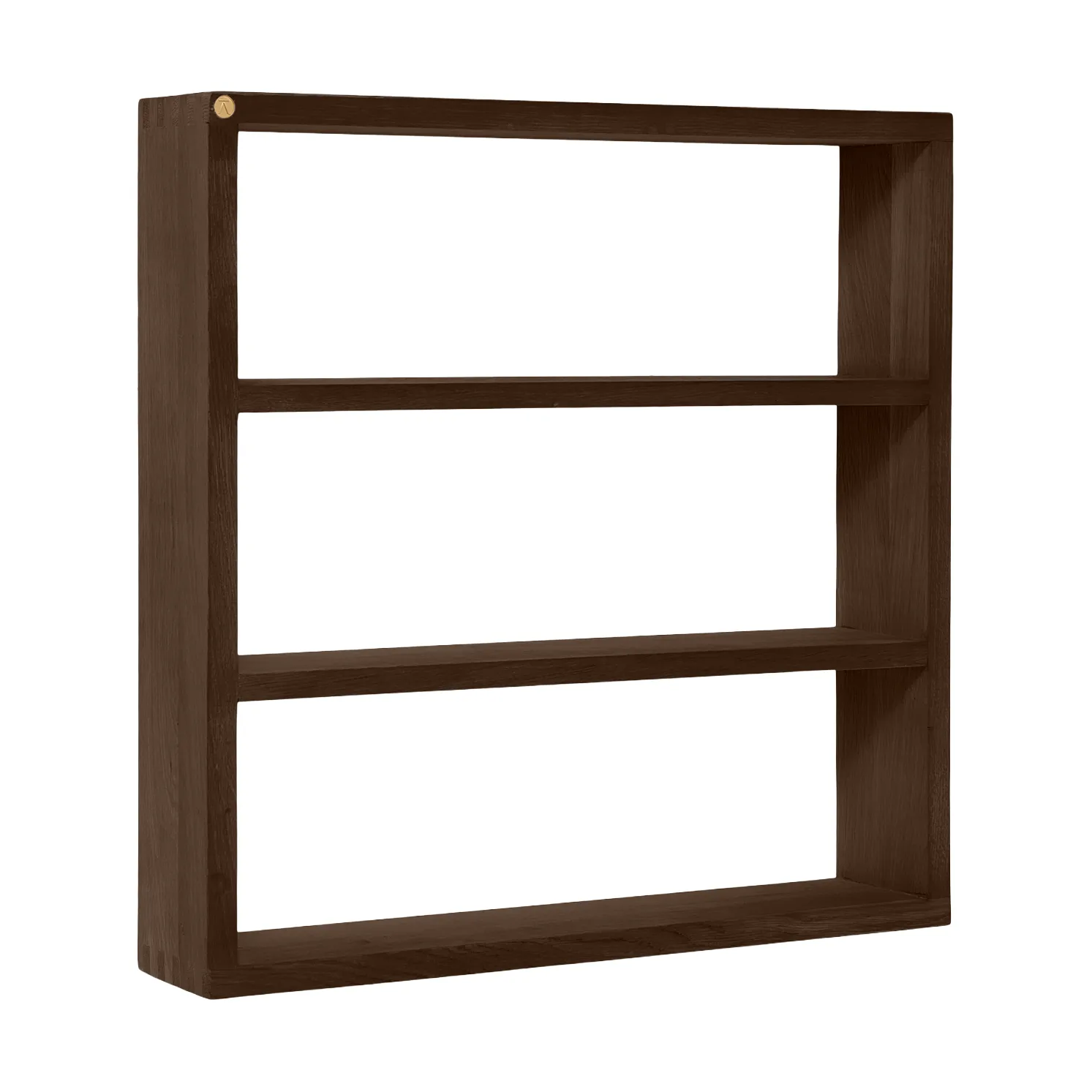 Sector Wandregal, Smoked Oiled Oak, 50x50x10 cm Andersen Furniture