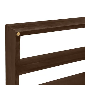 Sector Wandregal - Smoked Oiled Oak, 50x50x10 cm - Andersen Furniture