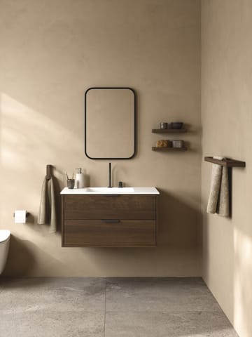 Shelf 10 Wandregal 32 cm - Dark Stain Matt Lacquer Ash - Andersen Furniture
