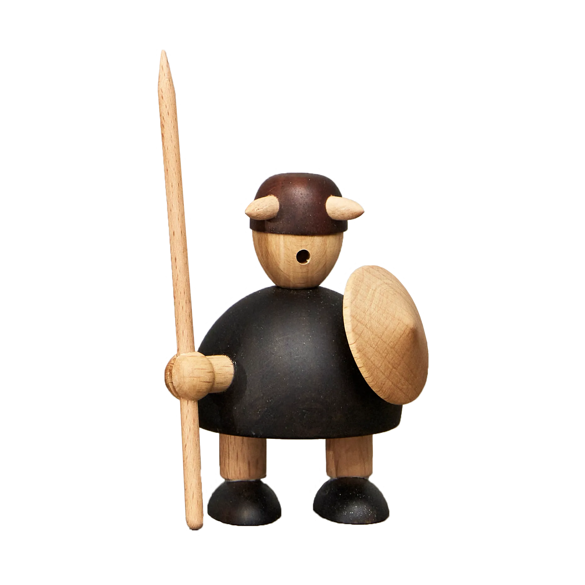 The vikings of Denmark Holzfigur Small, Stained beech Andersen Furniture