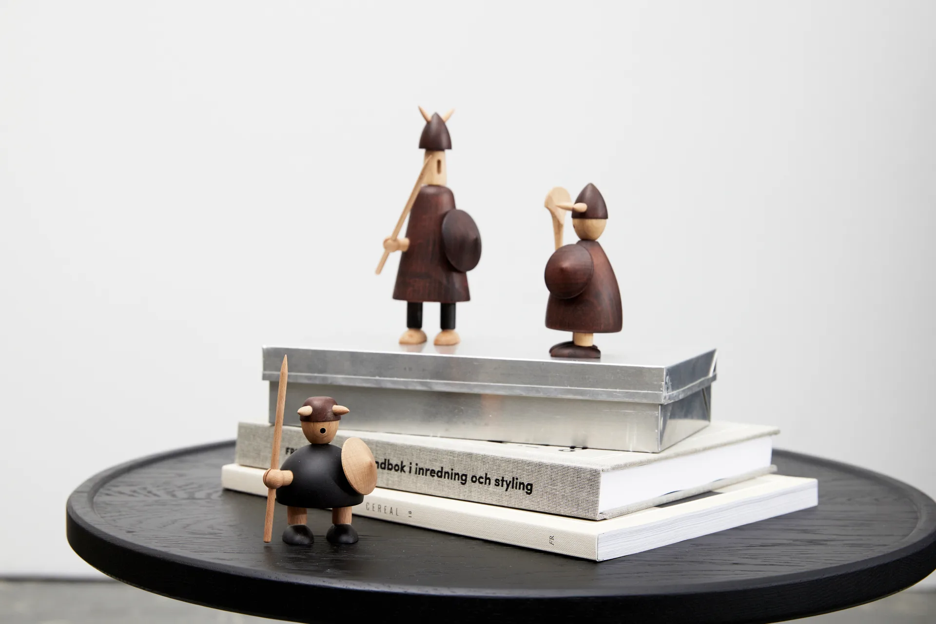 The vikings of Denmark Holzfigur Small, Stained beech Andersen Furniture