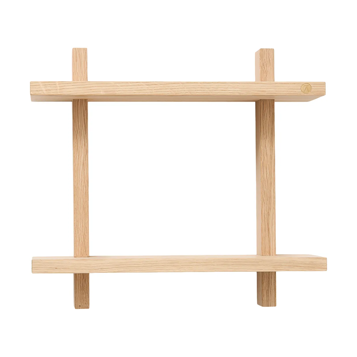 Treat Wandregal doppelt, Oak, 34x12x34 cm Andersen Furniture