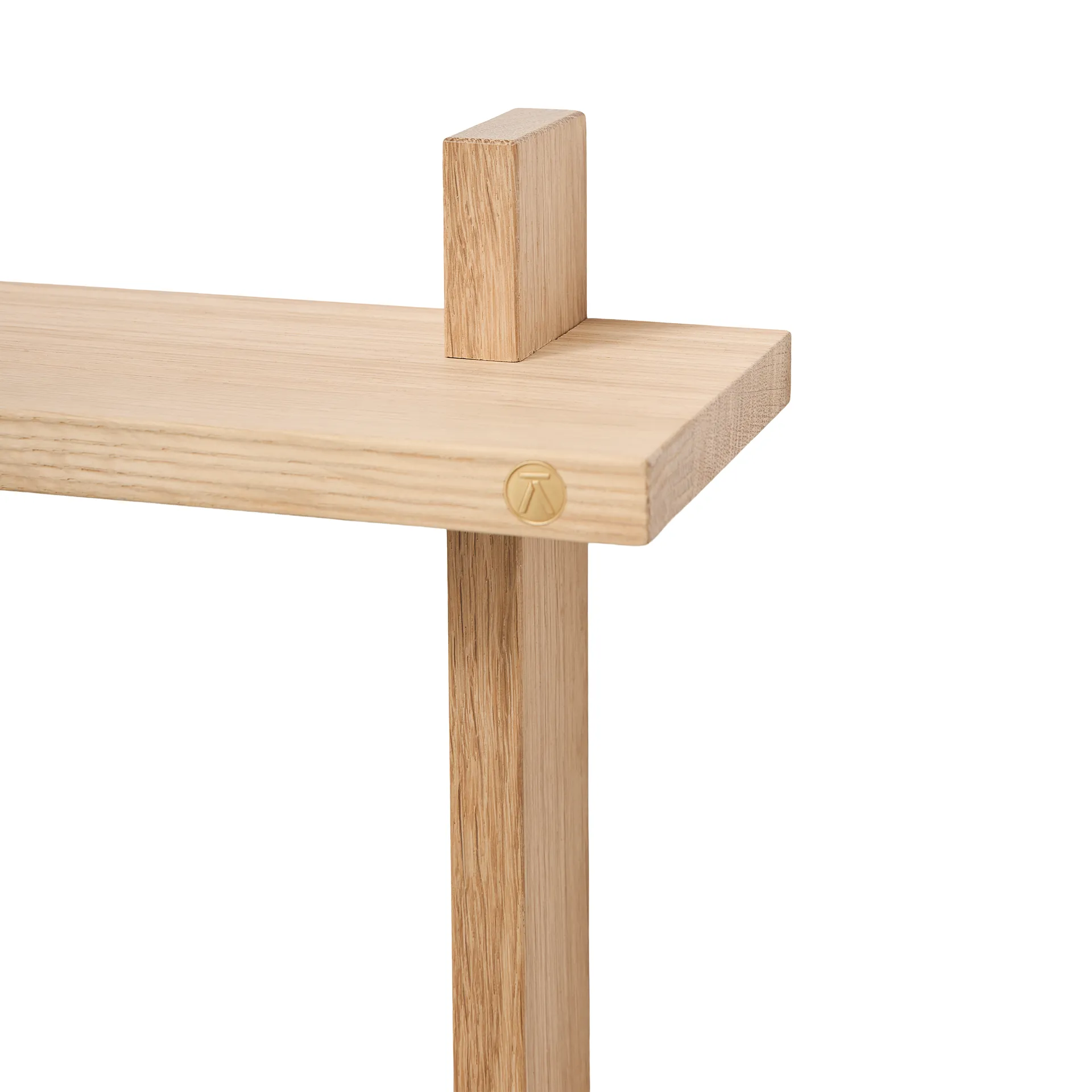 Treat Wandregal doppelt, Oak, 34x12x34 cm Andersen Furniture