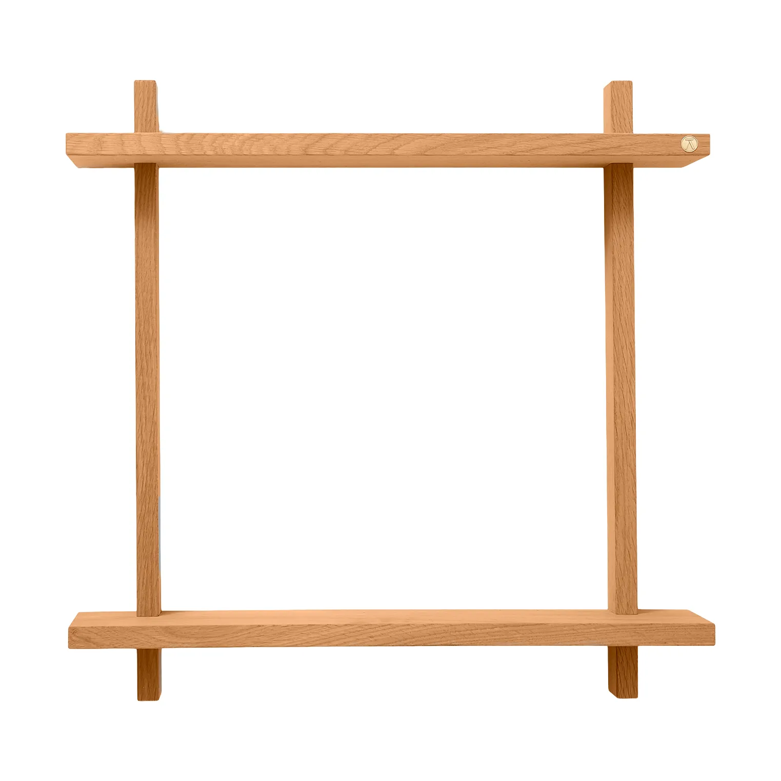Treat Wandregal doppelt, Oiled Nature Oak, 50x12x50 cm Andersen Furniture