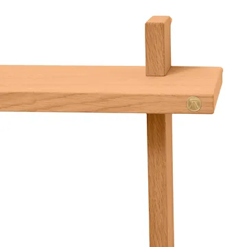 Treat Wandregal doppelt - Oiled Nature Oak, 50x12x50 cm - Andersen Furniture