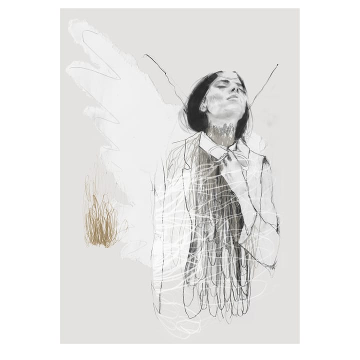 Fire flie Poster, 70 x 100cm Anna Bülow