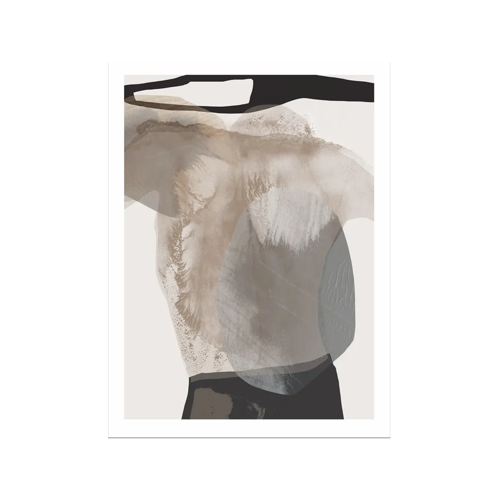 Monument 02 Poster, Multi, 70 x 100 Anna Bülow