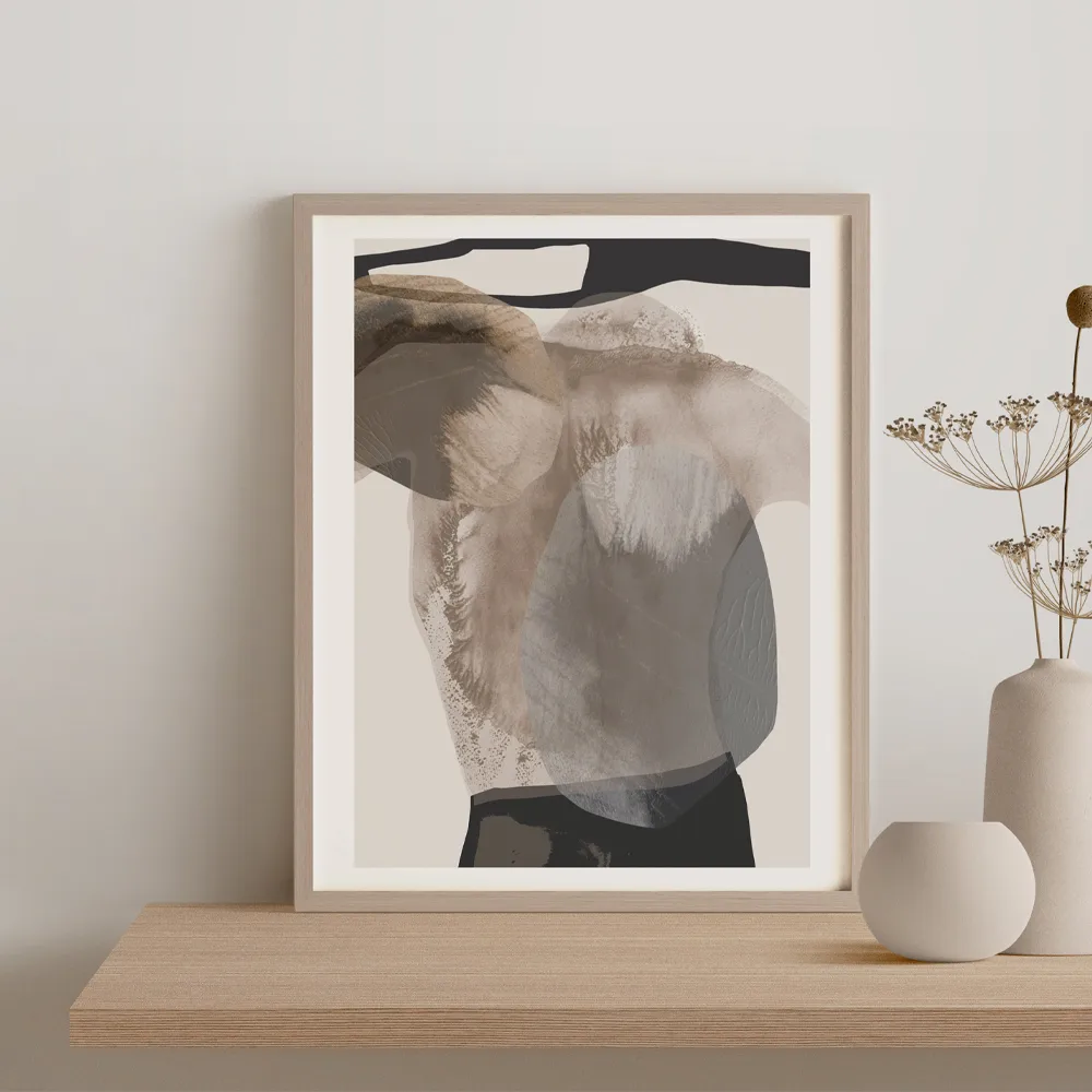 Monument 02 Poster, Multi, 70 x 100 Anna Bülow