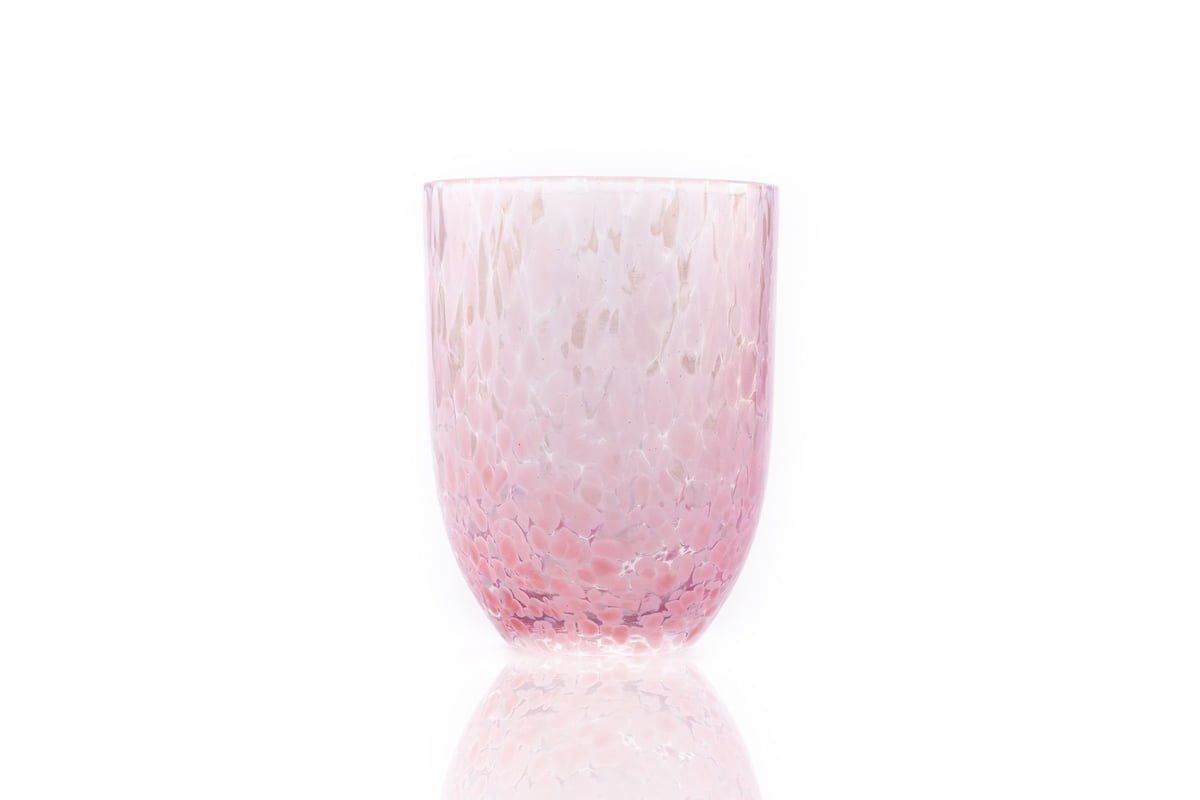 Anna Von Lipa Confetti Trinkglas 25 cl Rosa-hellblau